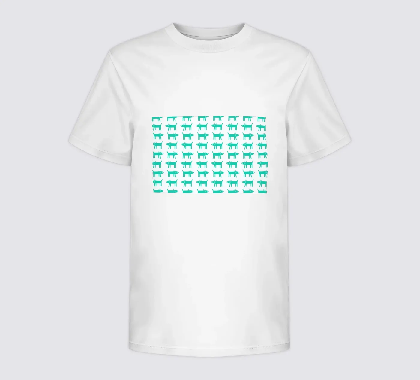 dog pattern 3 t-shirt bambini da Studio Teer