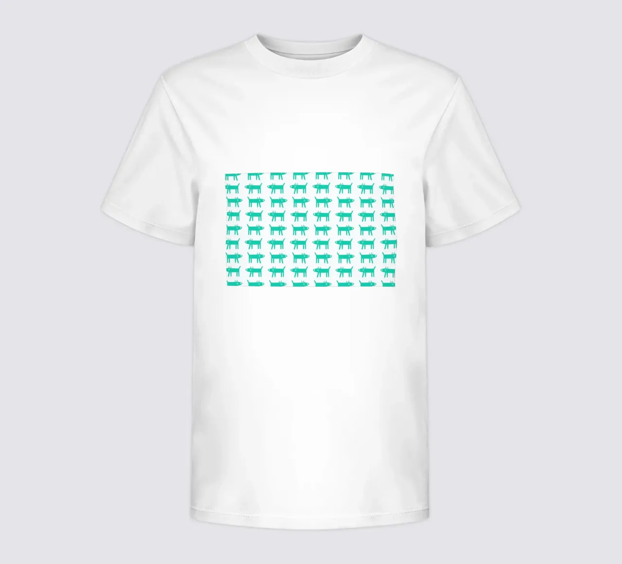 dog pattern 3 t-shirt bambini da Studio Teer