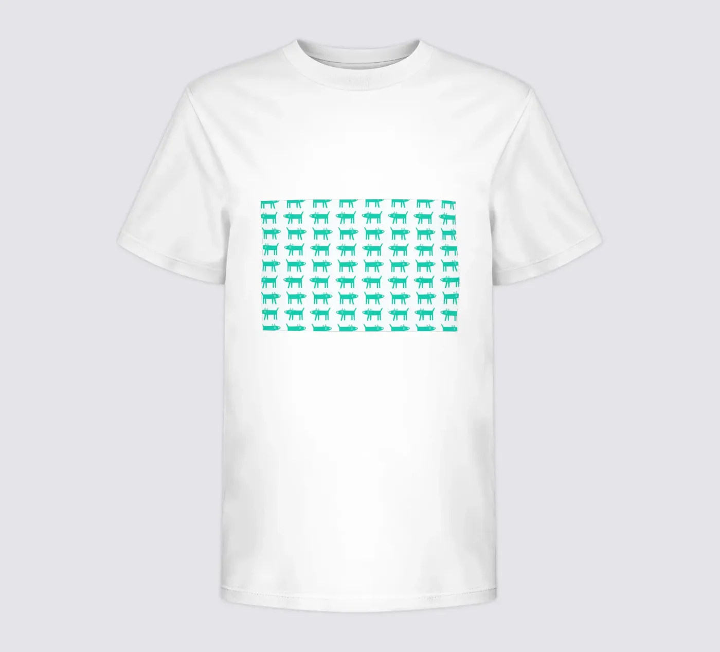dog pattern 3 t-shirt bambini da Studio Teer
