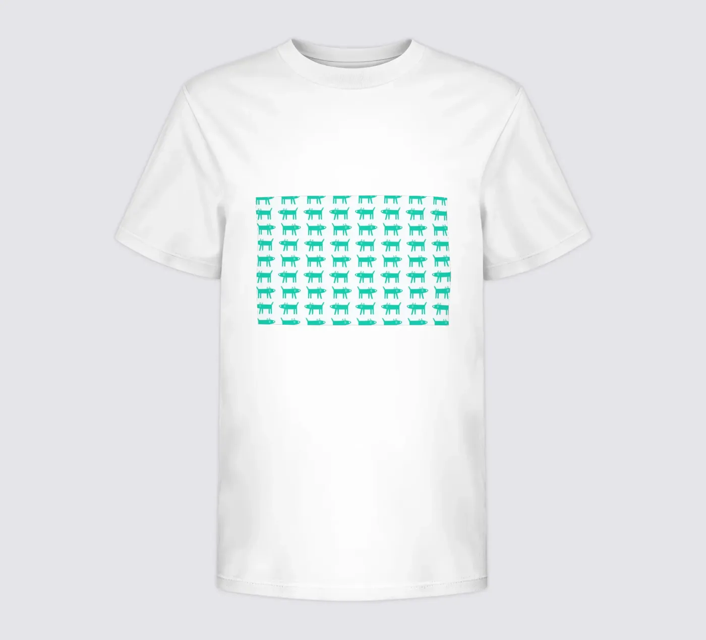 dog pattern 3 t-shirt bambini da Studio Teer