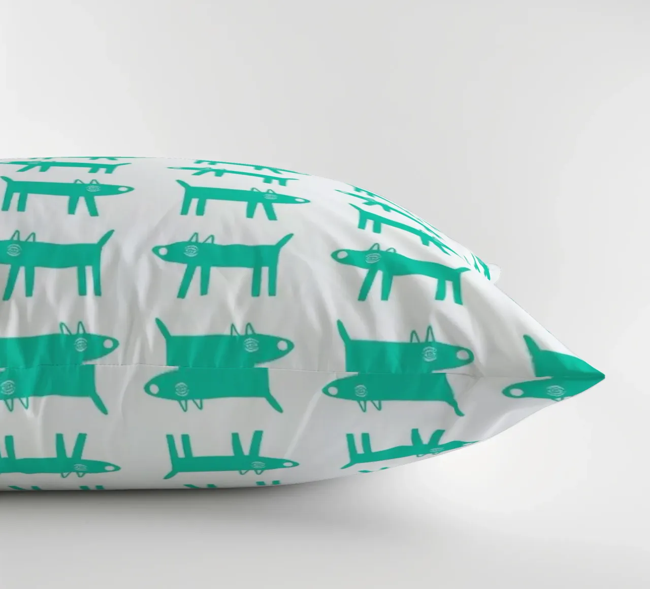 dog pattern 3 cuscino da Studio Teer