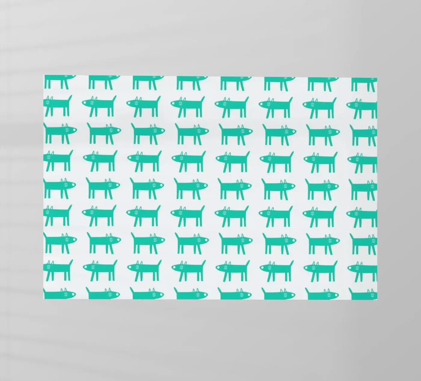 dog pattern 3 pellicola backlit da Studio Teer