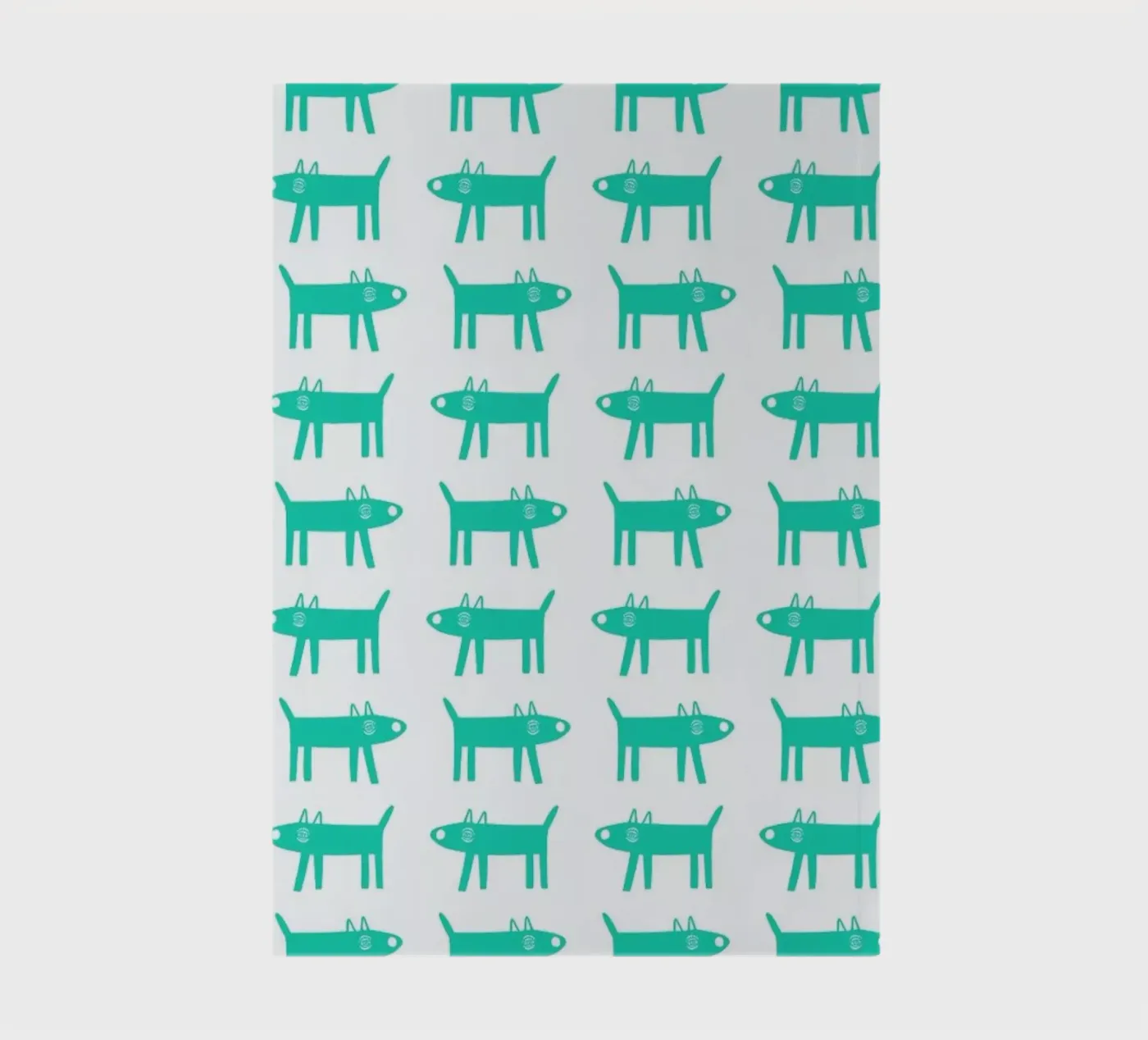 dog pattern 3 notebook by Studio Teer