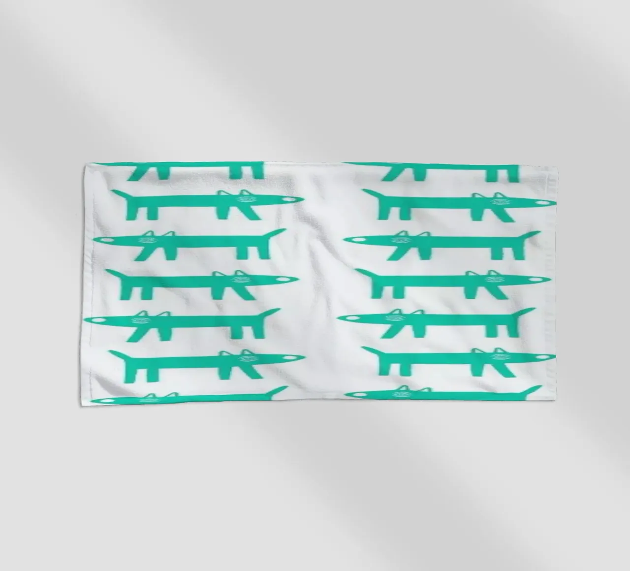 dog pattern 3 telo mare da Studio Teer