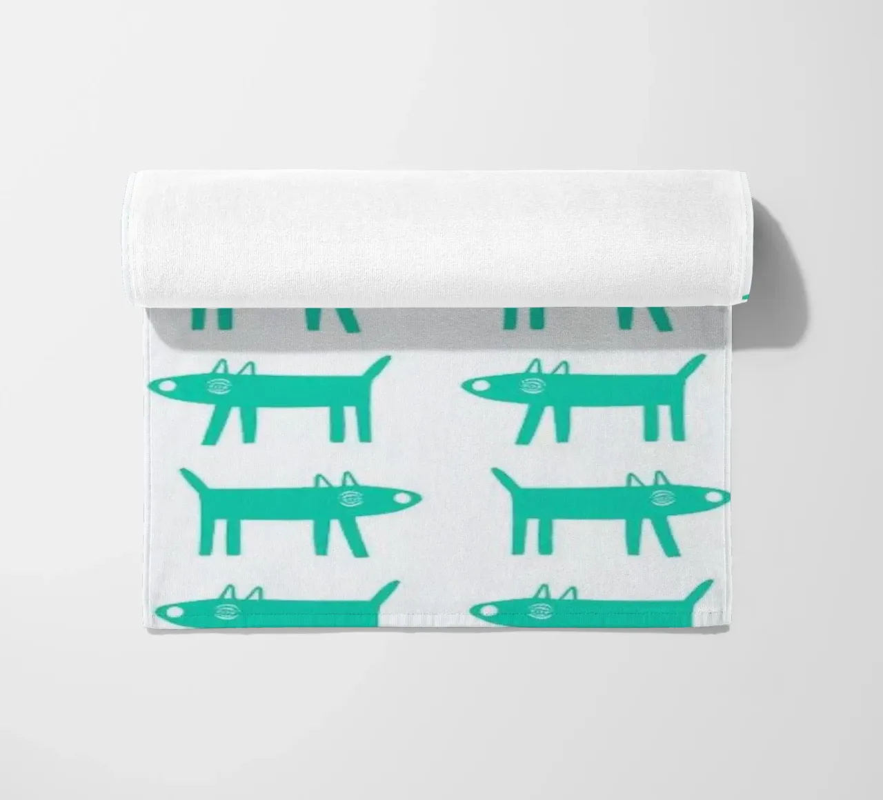 dog pattern 3 telo mare da Studio Teer
