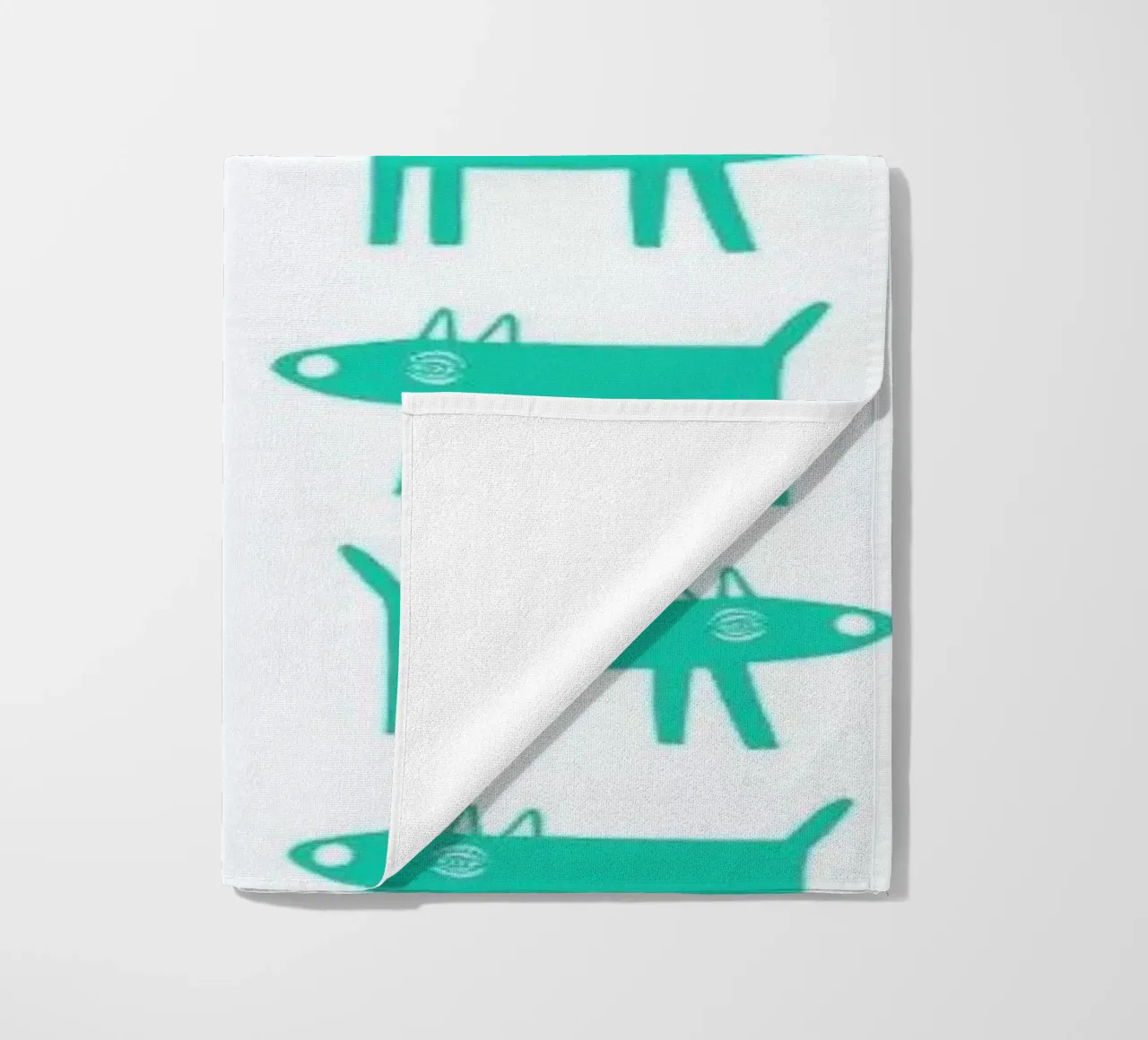 dog pattern 3 telo mare da Studio Teer