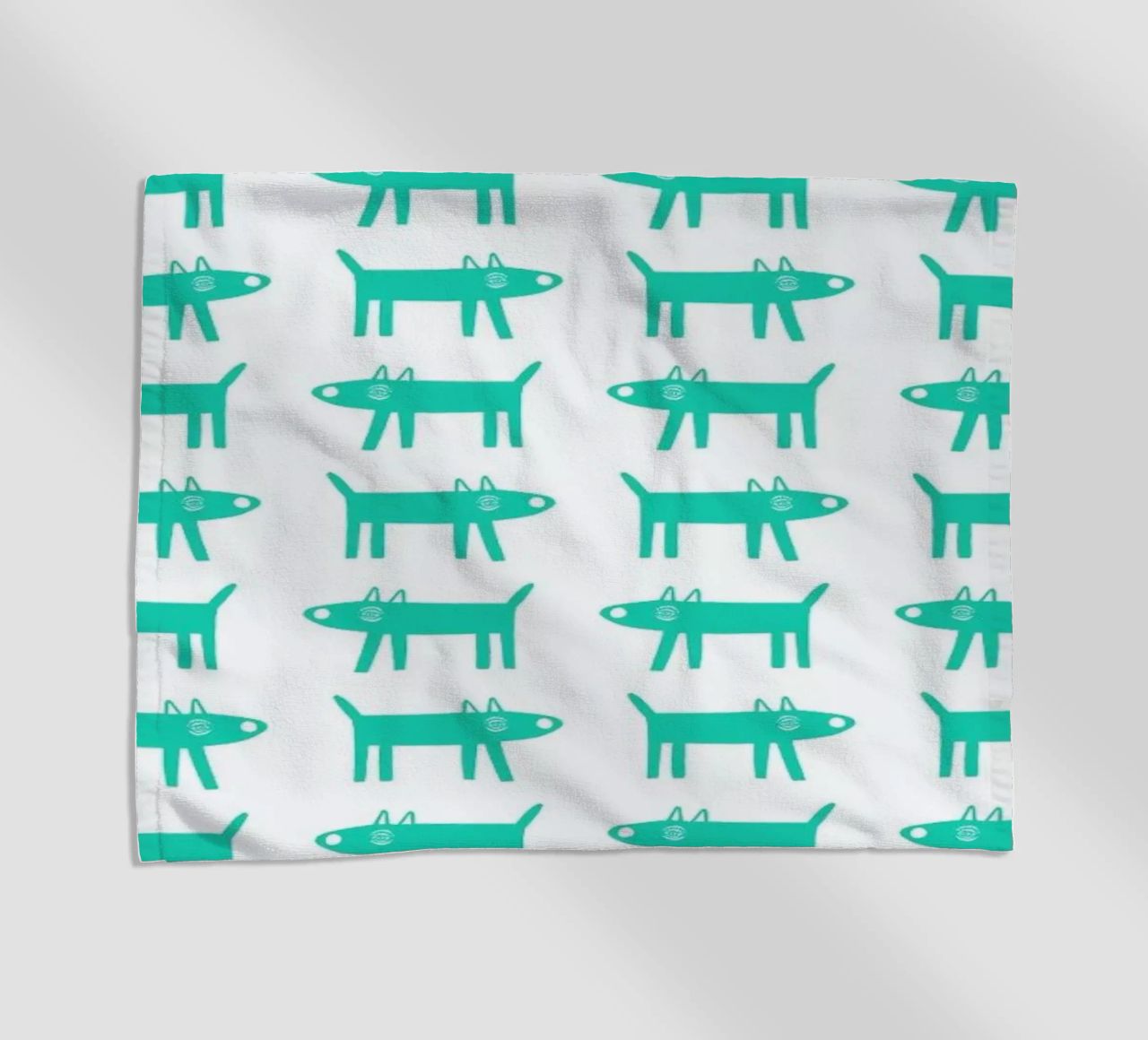 dog pattern 3 telo mare da Studio Teer