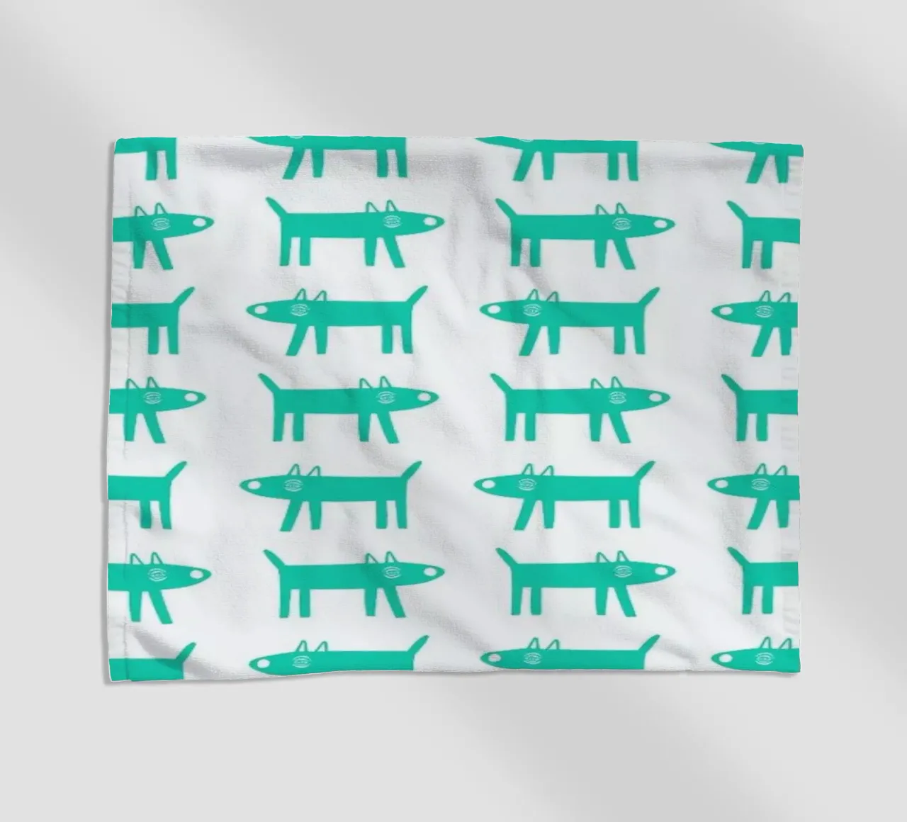 dog pattern 3 telo mare da Studio Teer