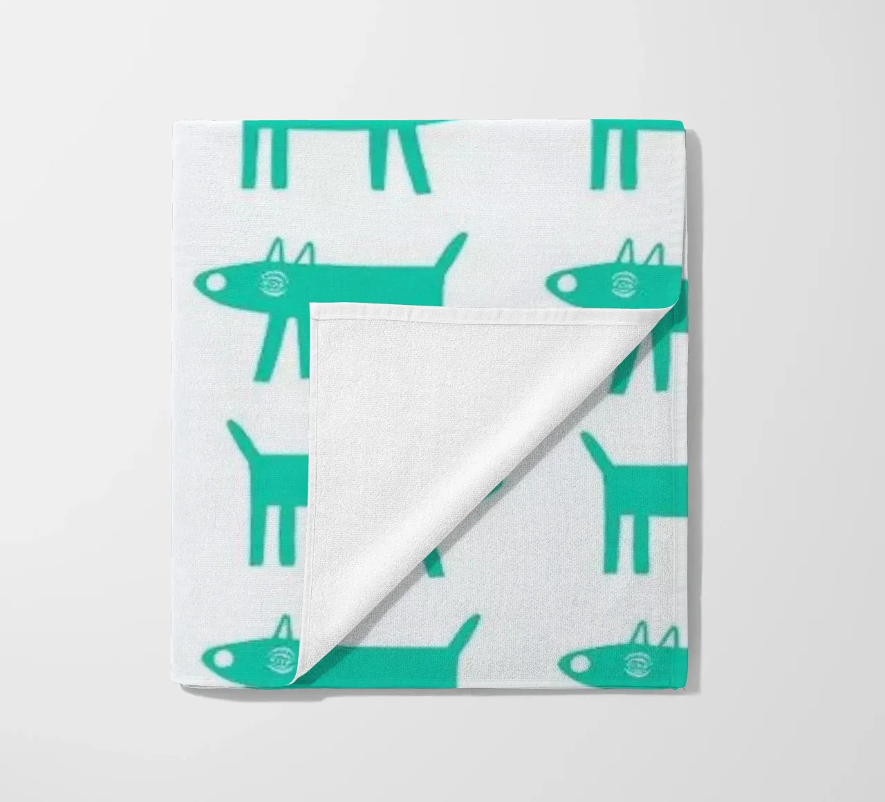 dog pattern 3 telo mare da Studio Teer