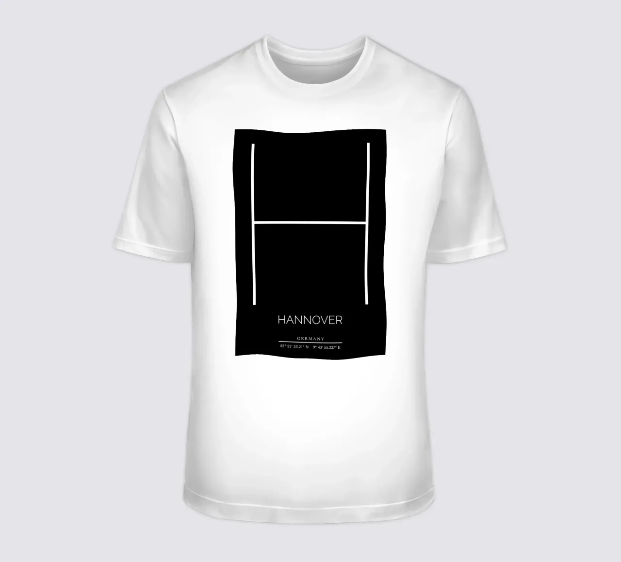 HANNOVER -  black t-shirt da CityLights