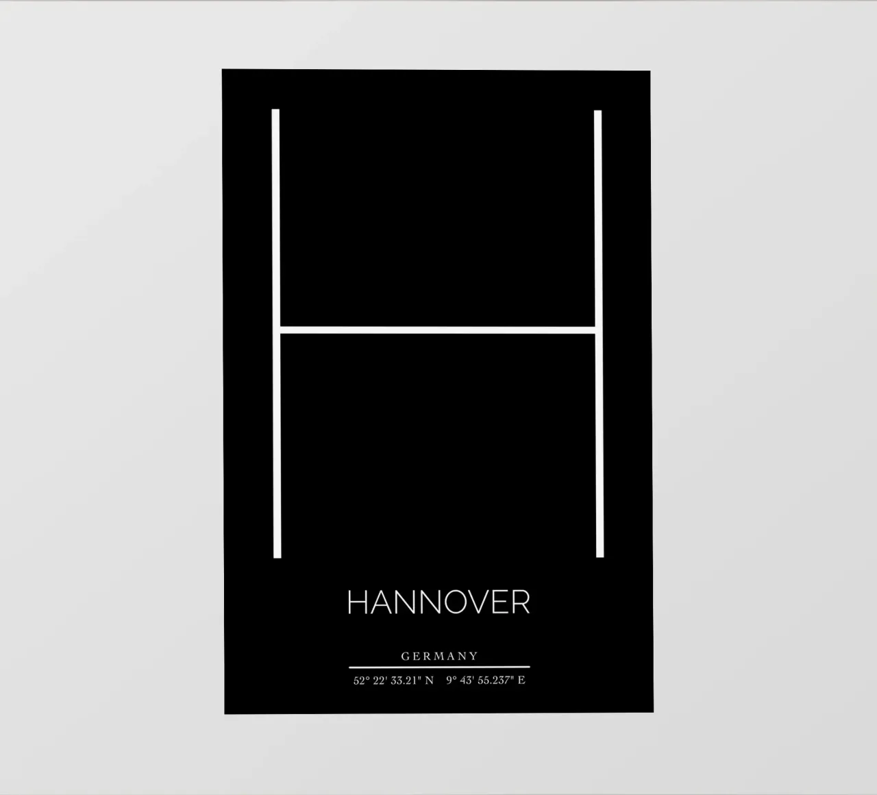 HANNOVER -  black telo in pvc da CityLights