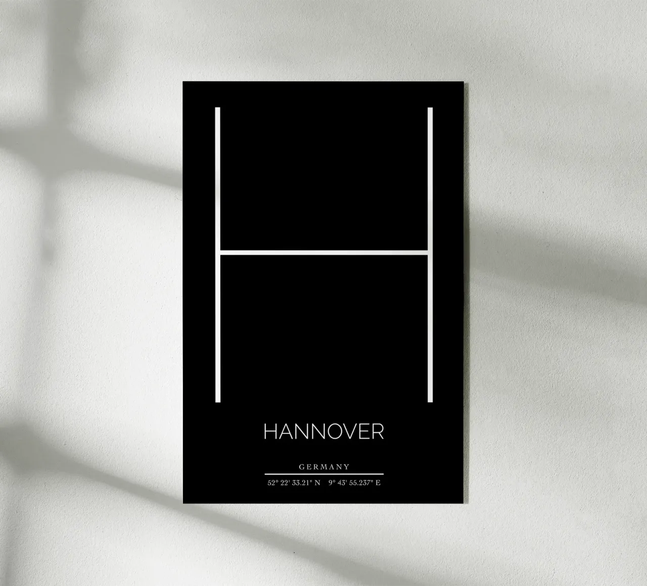 HANNOVER - black plexiglass da CityLights