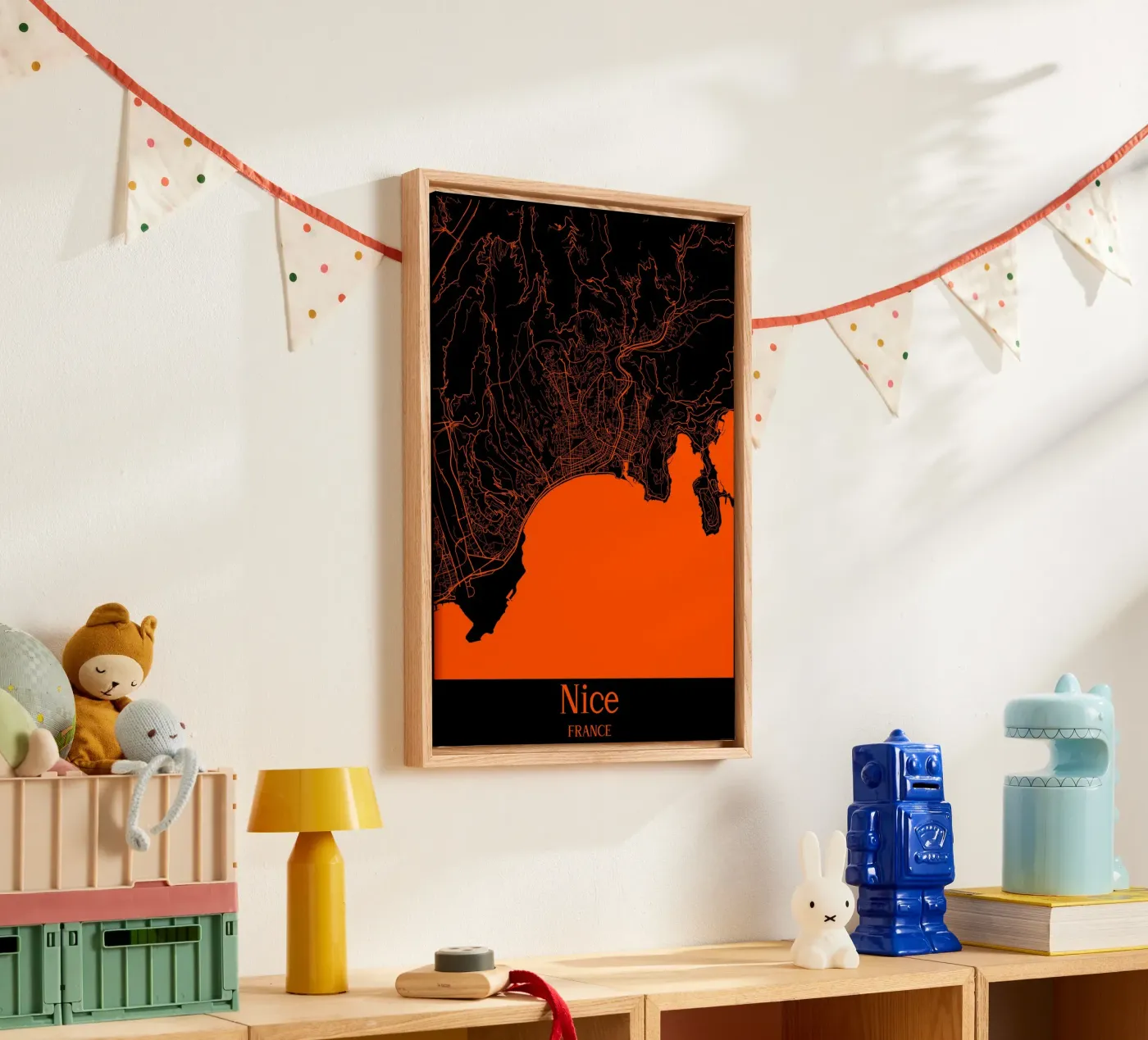 Nice canvas van MiMap