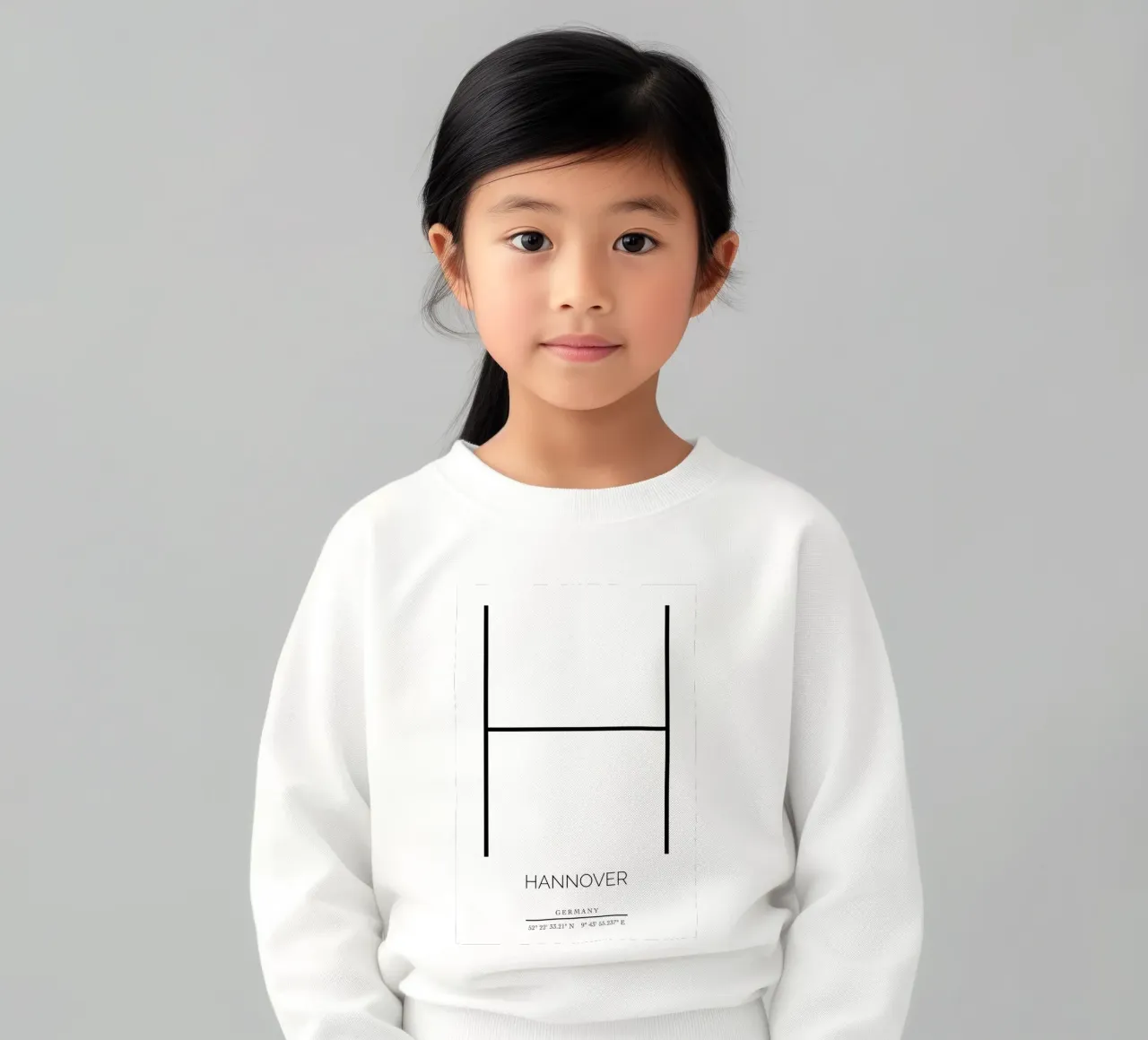 HANNOVER -  white felpa bambino da CityLights