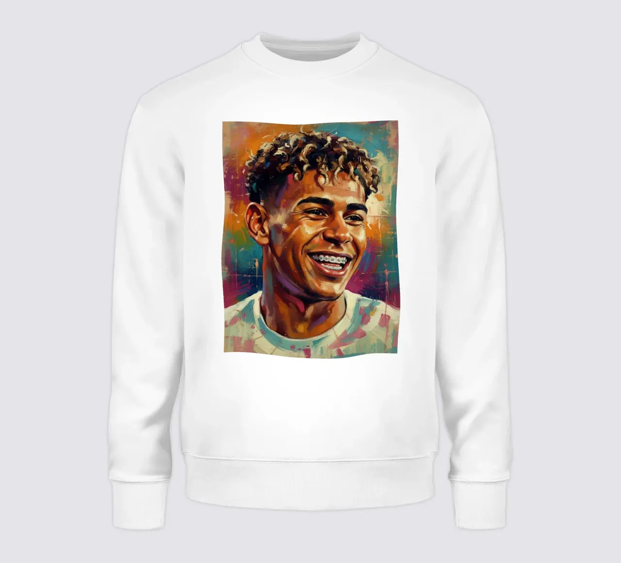 Lamine Yamal sorriso felpa da Lembayung art