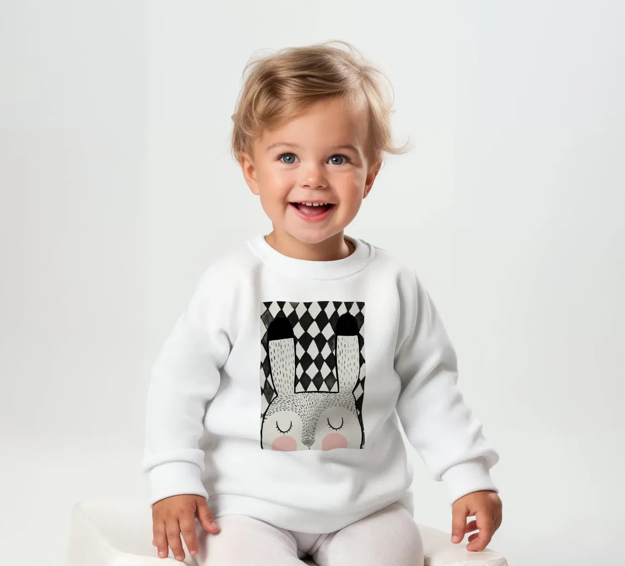 Coniglietto felpa neonato da Charlotte Gagnon