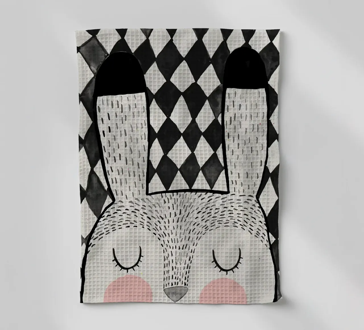 Lapin torchon de Charlotte Gagnon
