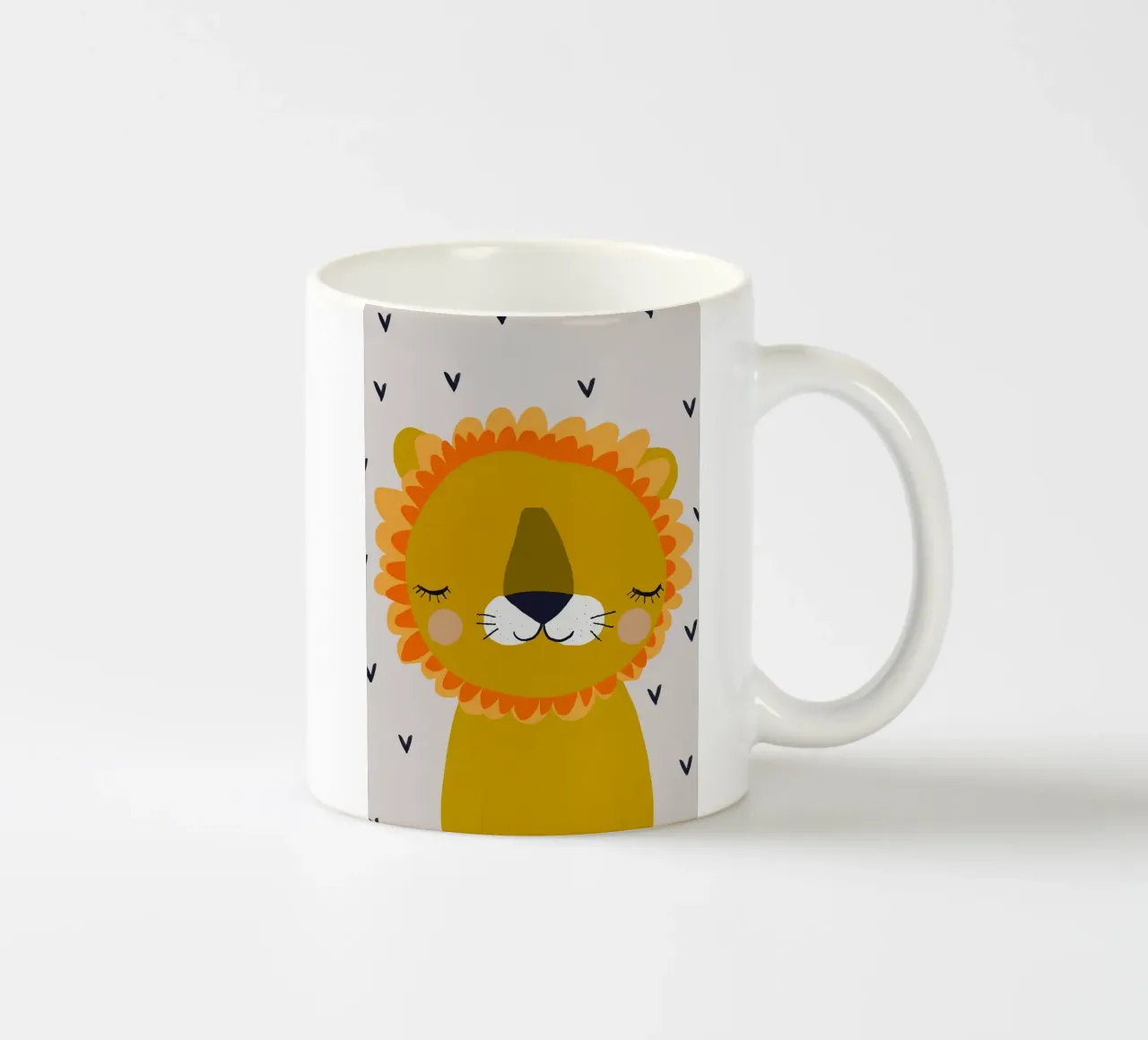 Piccolo Leone tazza in ceramica da Charlotte Gagnon