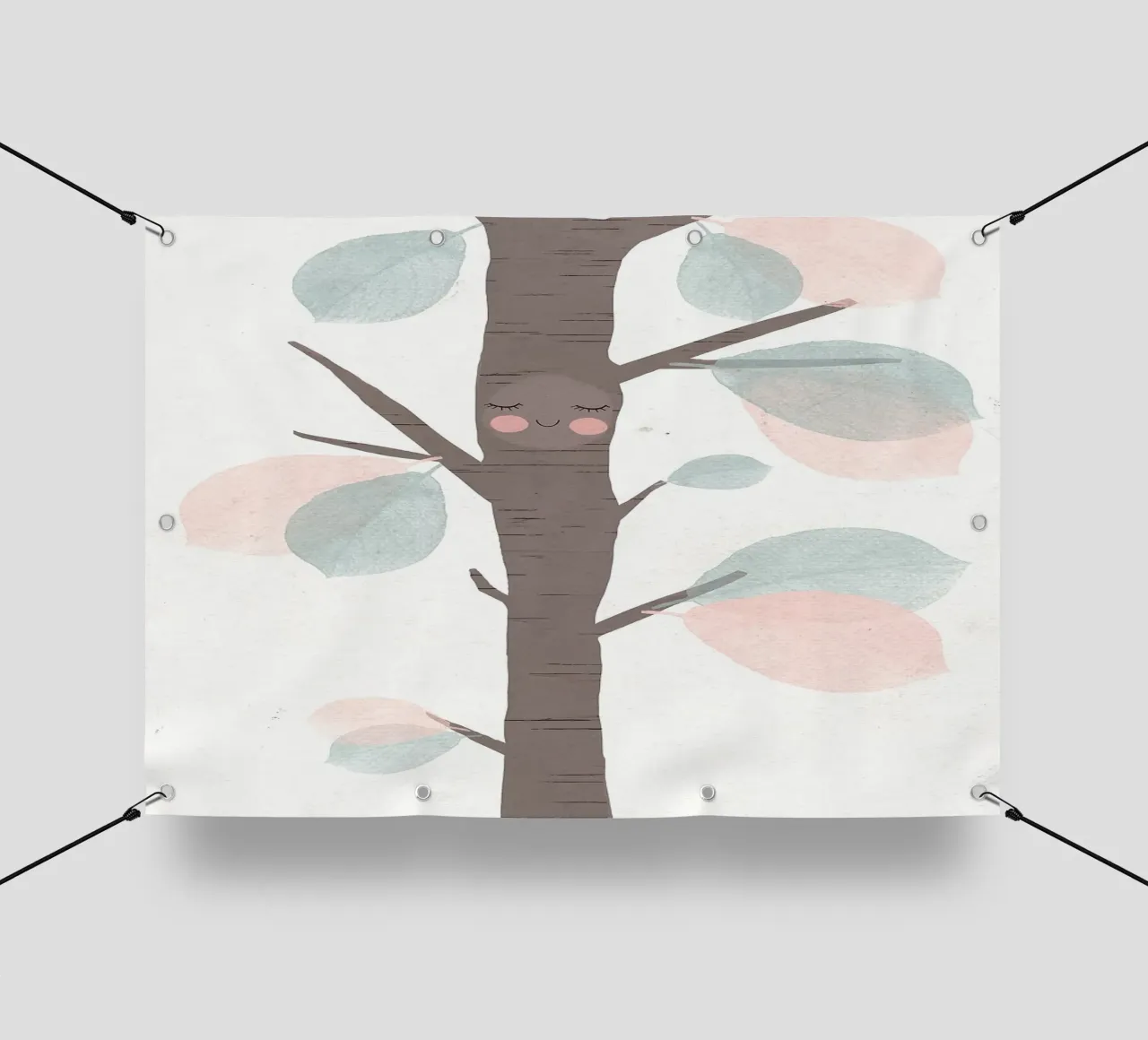 Piccolo albero telo in pvc da Charlotte Gagnon
