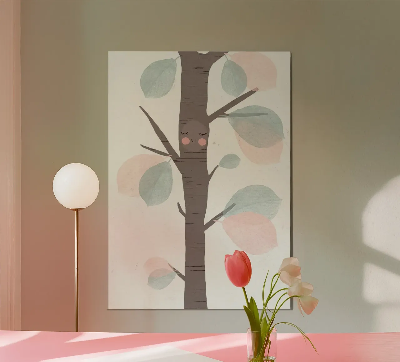 Piccolo albero carta hahnemühle da Charlotte Gagnon