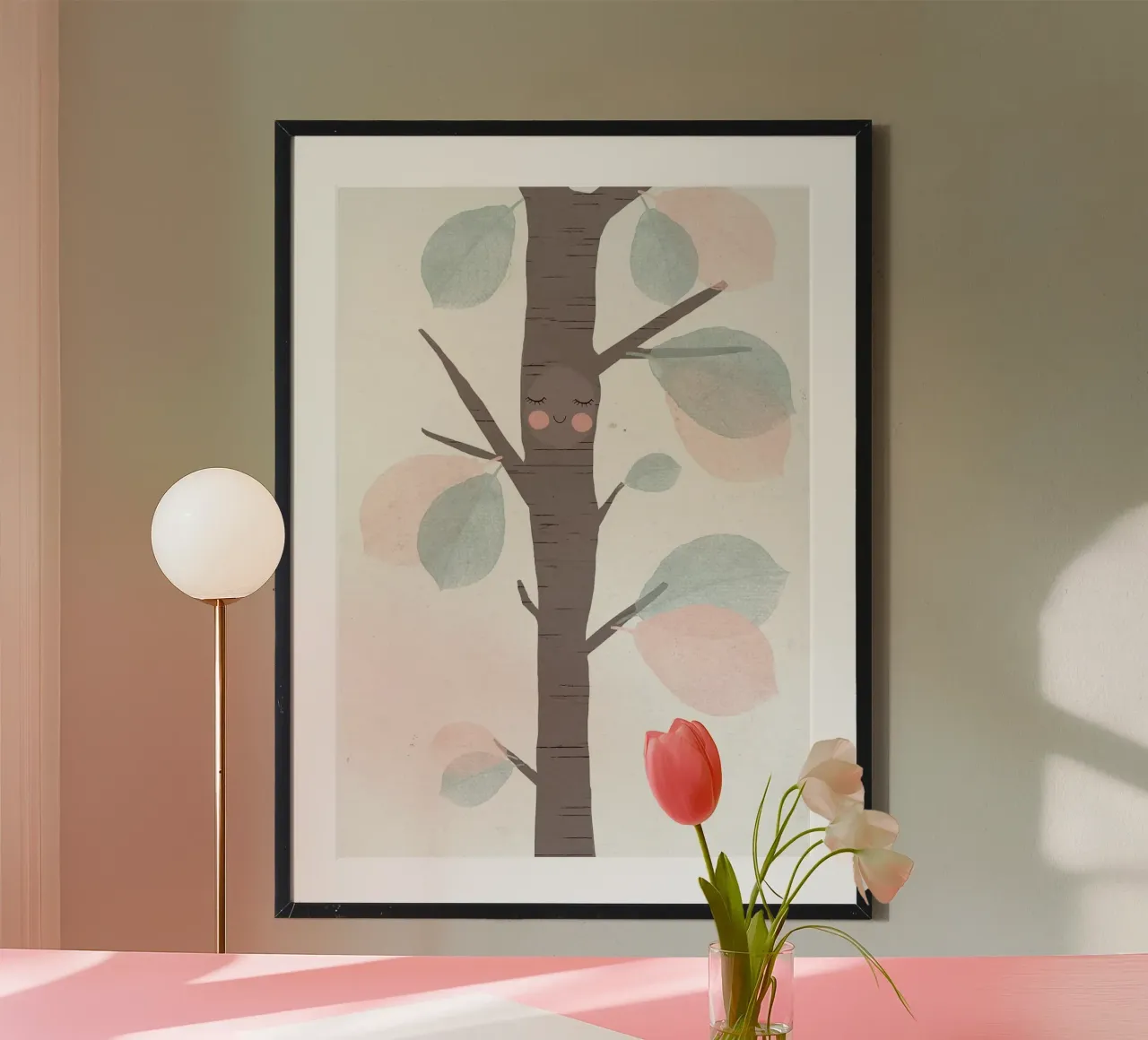 Piccolo albero carta hahnemühle da Charlotte Gagnon