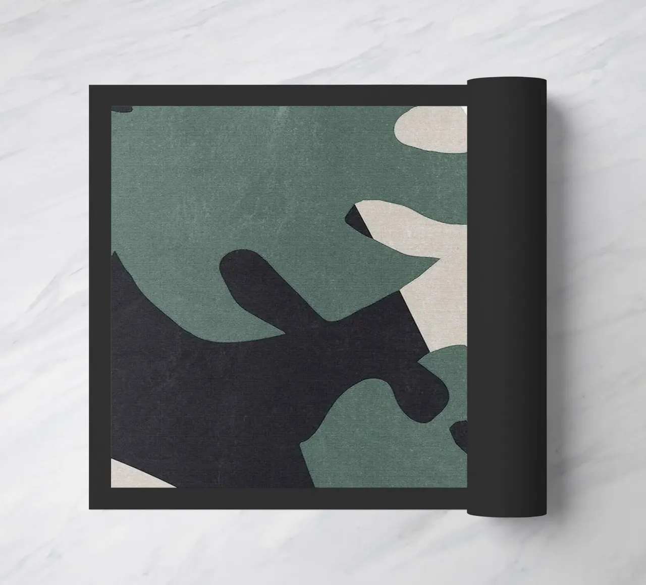 Monstera Cut Out 01 zerbino da Charlotte Gagnon