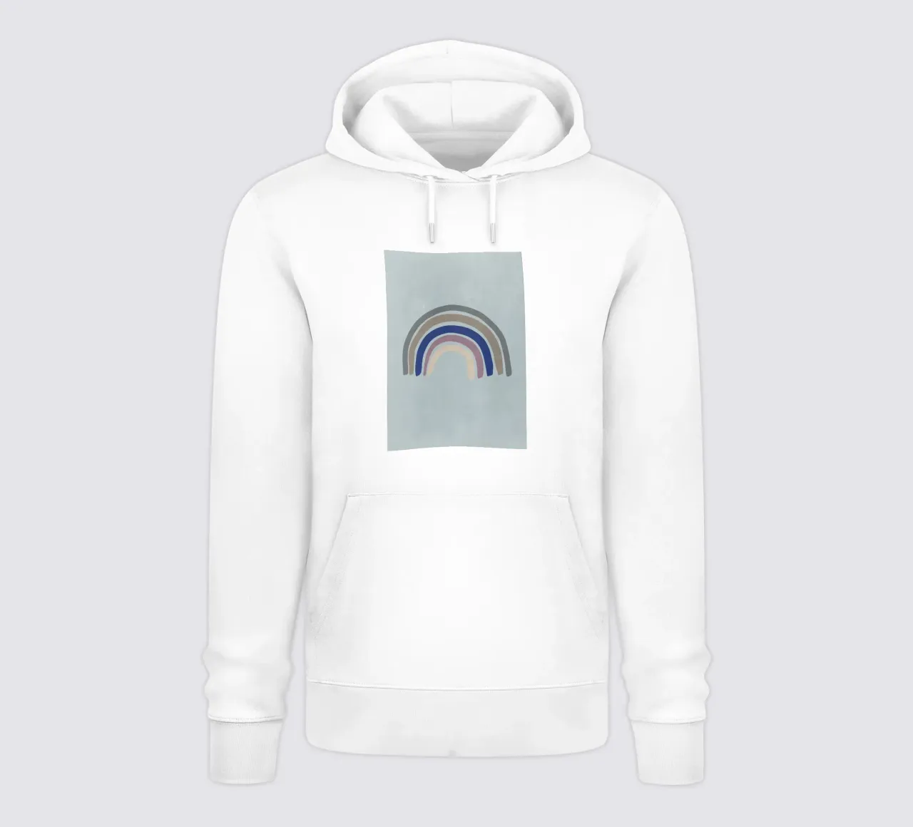 Blu arcobaleno felpa con cappuccio da Charlotte Gagnon