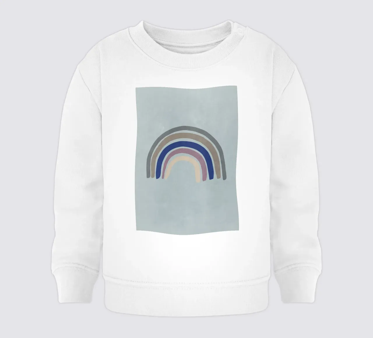 Blu arcobaleno felpa neonato da Charlotte Gagnon