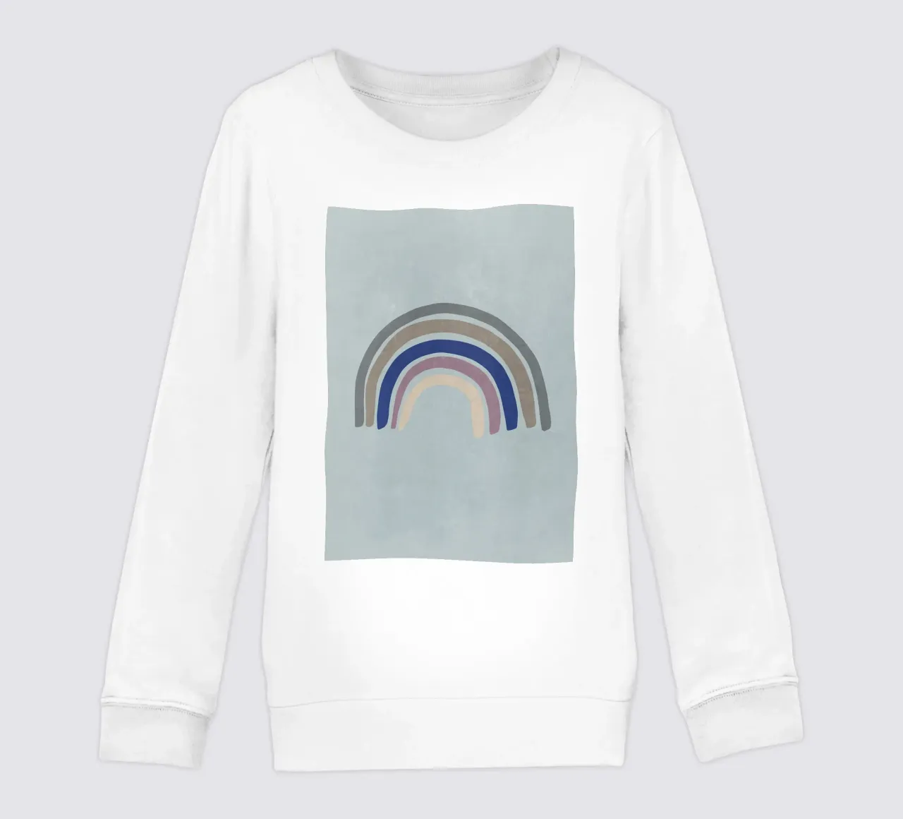 Blu arcobaleno felpa bambino da Charlotte Gagnon