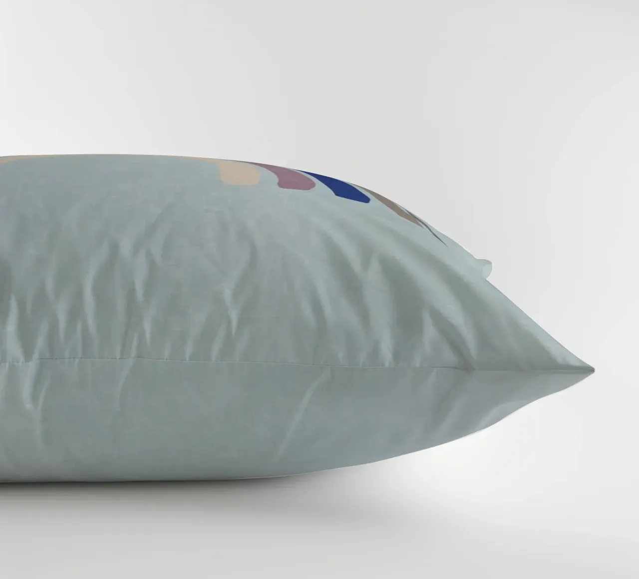 Blu arcobaleno cuscino da Charlotte Gagnon