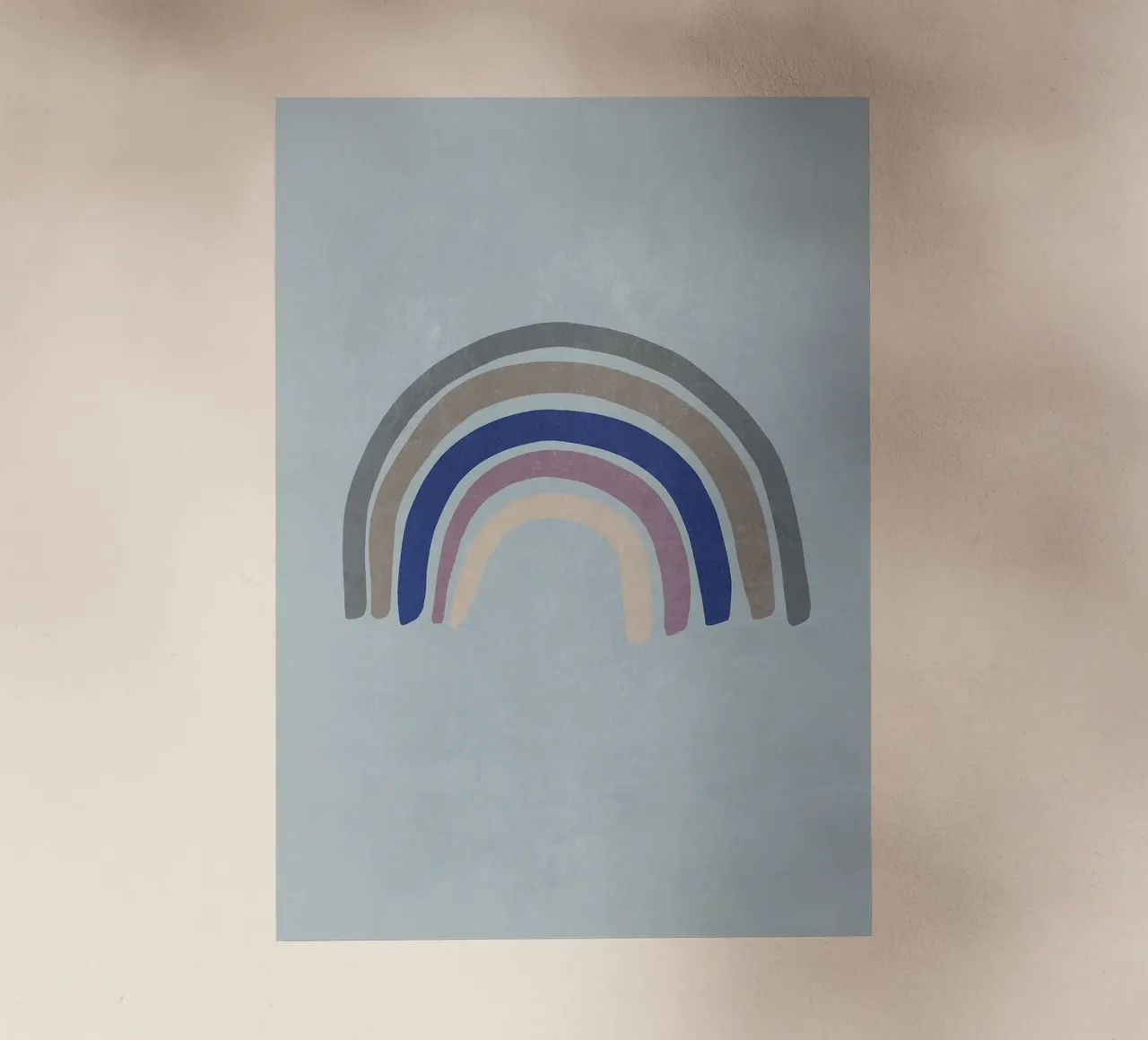 Blu arcobaleno pellicola backlit da Charlotte Gagnon
