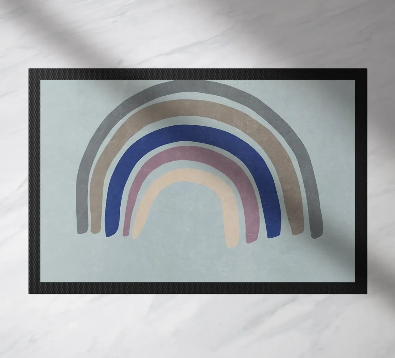 Blu arcobaleno zerbino da Charlotte Gagnon