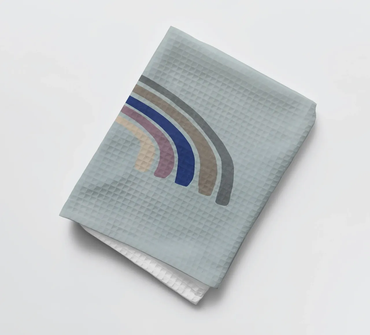 Blu arcobaleno canovaccio da cucina da Charlotte Gagnon