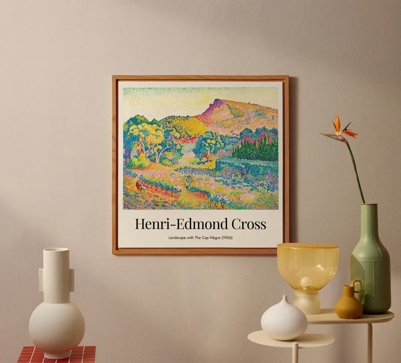 Landscape with The Cap Nègre alluminio dibond da apoloprints