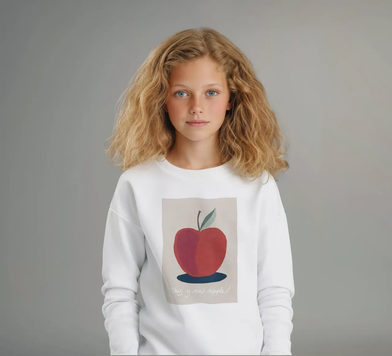 Questa è una Apple felpa bambino da Charlotte Gagnon
