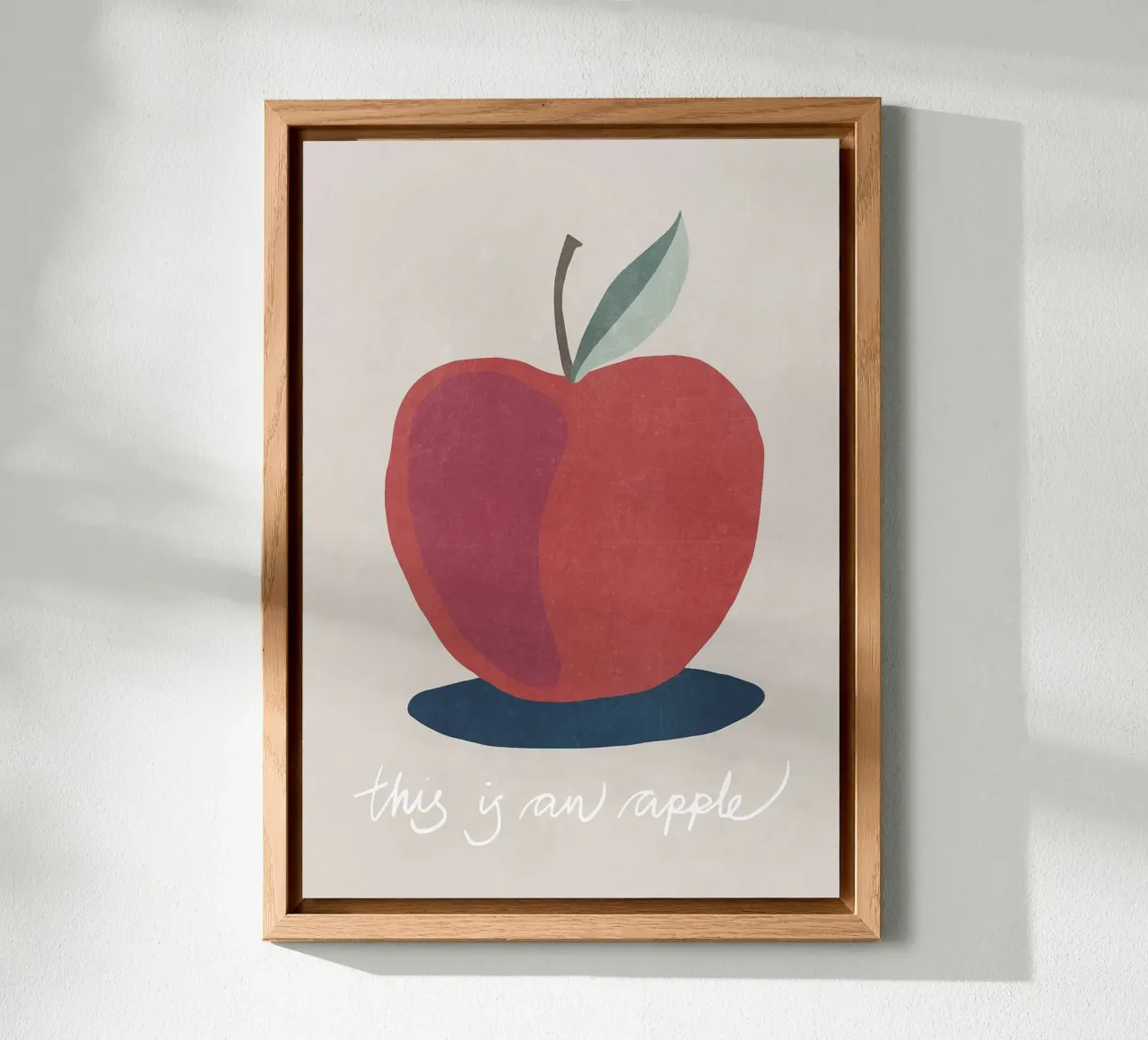 Questa è una Apple alluminio dibond da Charlotte Gagnon