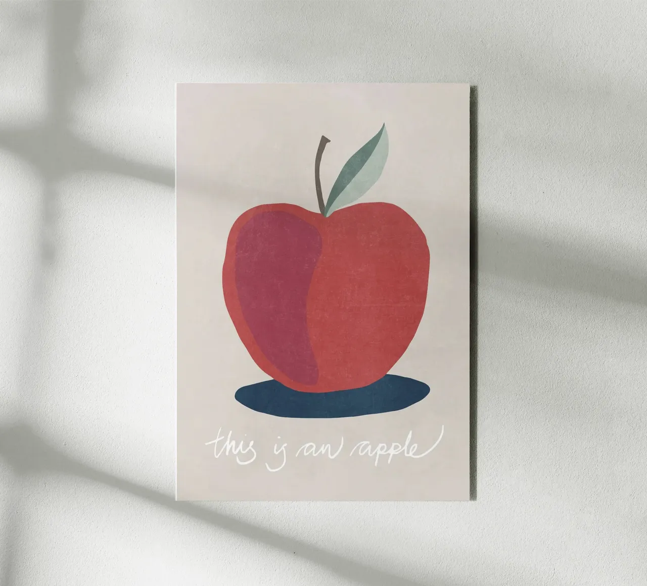 Questa è una Apple alluminio dibond da Charlotte Gagnon