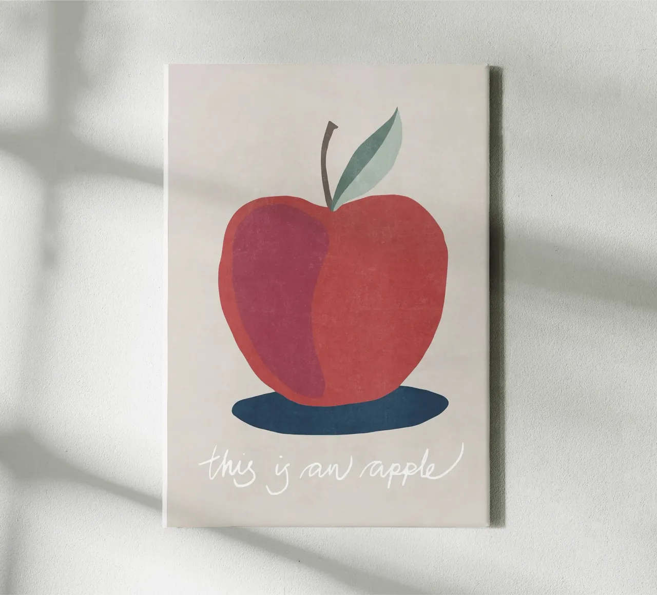 Questa è una Apple tela da Charlotte Gagnon