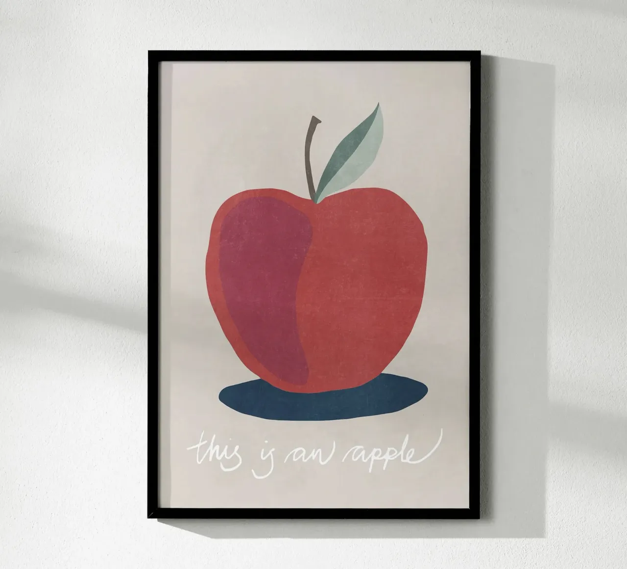 Questa è una Apple carta hahnemühle da Charlotte Gagnon