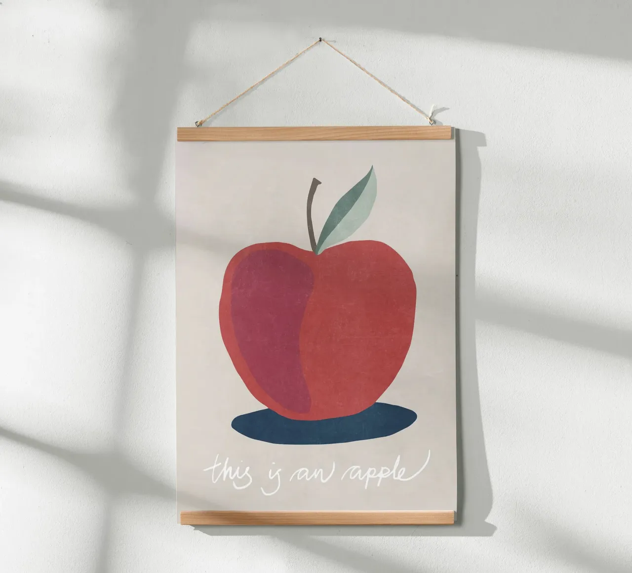 Questa è una Apple carta hahnemühle da Charlotte Gagnon