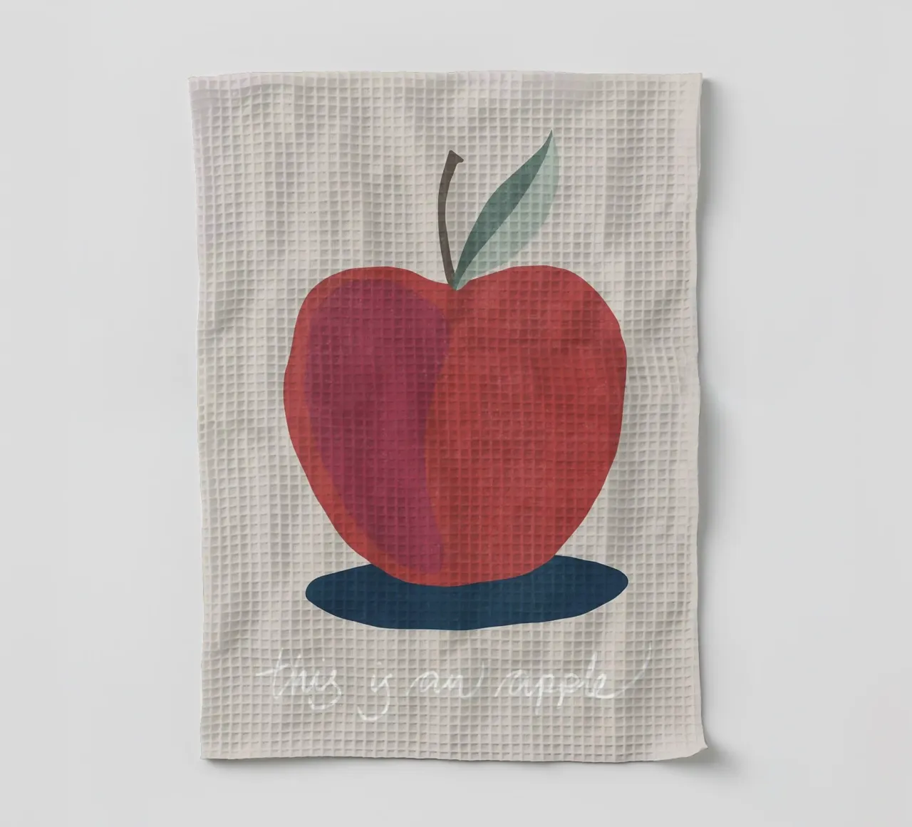 Questa è una Apple canovaccio da cucina da Charlotte Gagnon