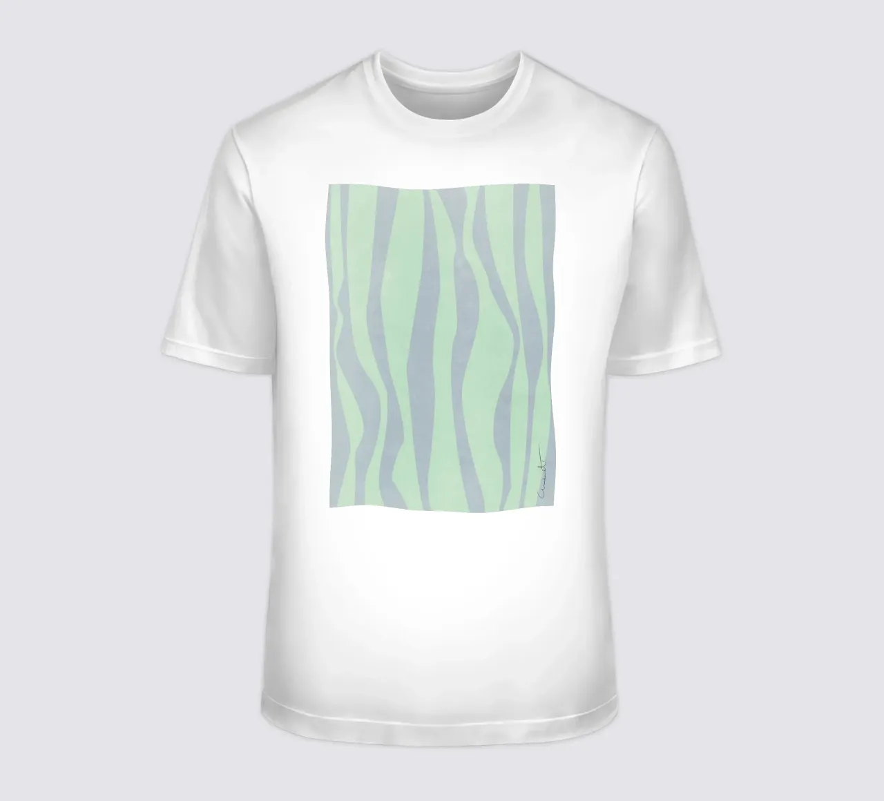 Strisce ondulate t-shirt da Charlotte Gagnon