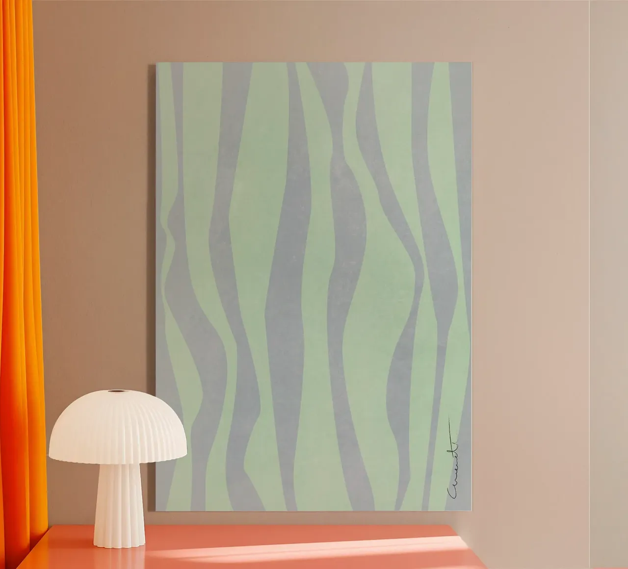 Strisce ondulate plexiglass da Charlotte Gagnon