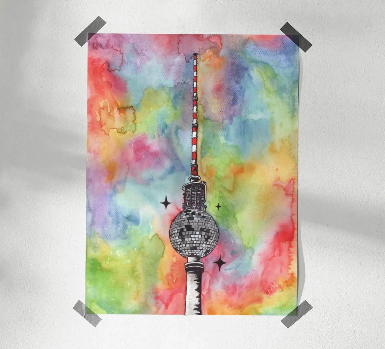 Disco Berlin poster da KP Design