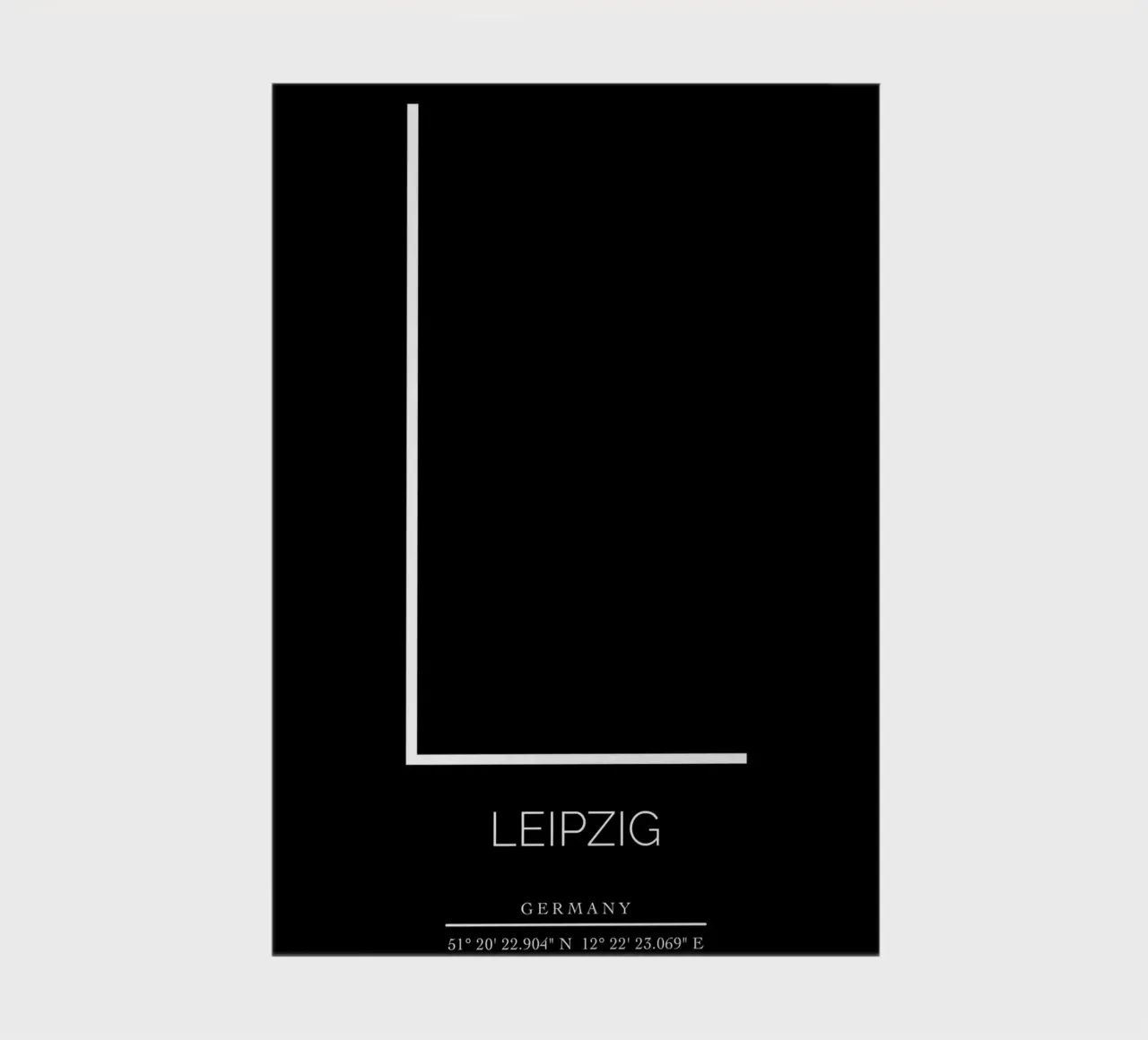 LEIPZIG -  black notebook by CityLights