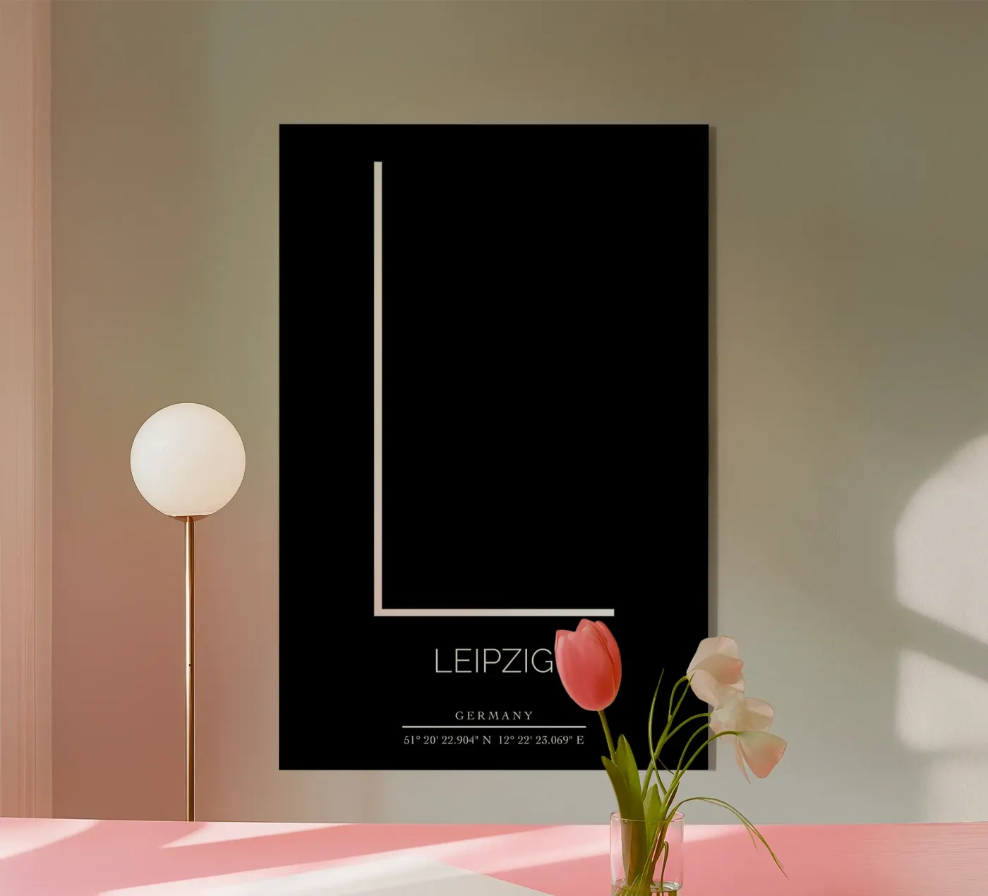 LEIPZIG -  black plexiglas de CityLights