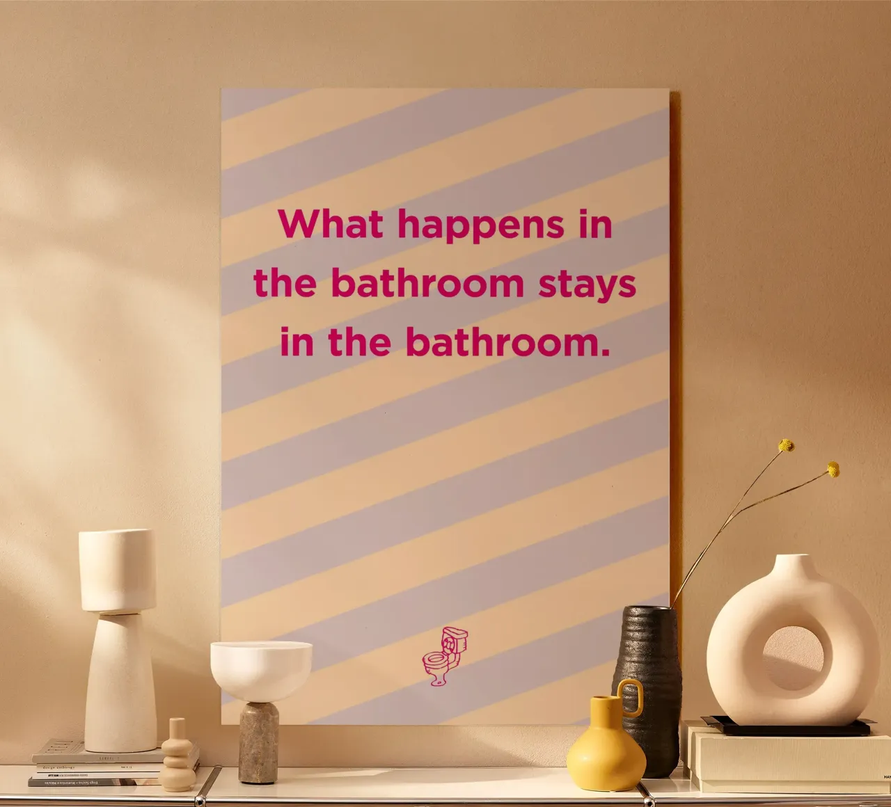 Bathroom Acryl-Glas von Art Fart