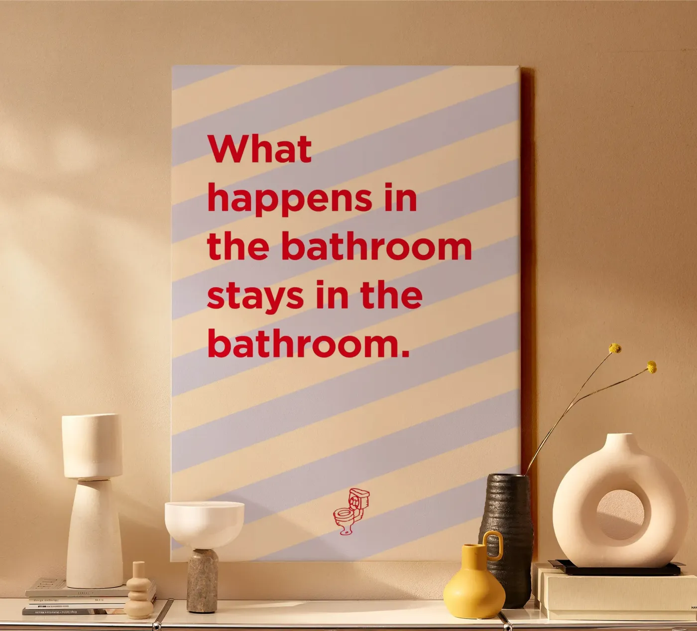 Bathroom tela da Art Fart