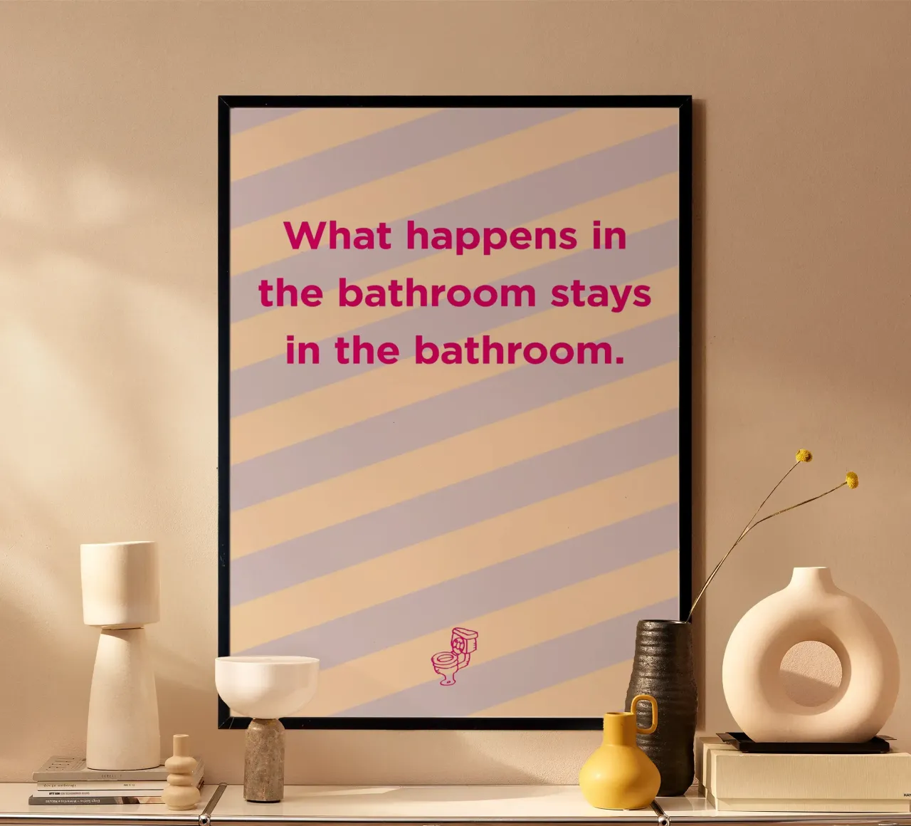 Bathroom poster da Art Fart