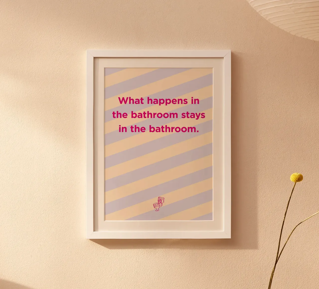 Bathroom poster de Art Fart